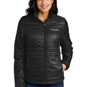 Port Authority® Ladies Packable Puffy Jacket