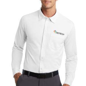 Port Authority® Dimension Knit Dress Shirt