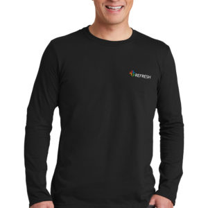 Gildan Softstyle® Long Sleeve T-Shirt with Pocket Logo