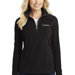 Port Authority® Ladies Microfleece 1/2-Zip Pullover